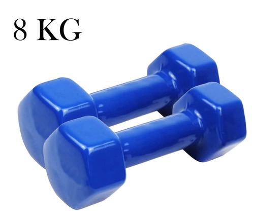Coppia pesi palestra 8kg - coppia,