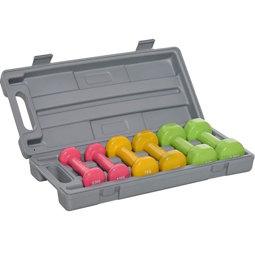 Set manubri palestra con - set,