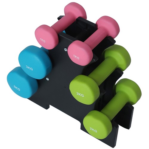 Set manubri palestra con - 6,