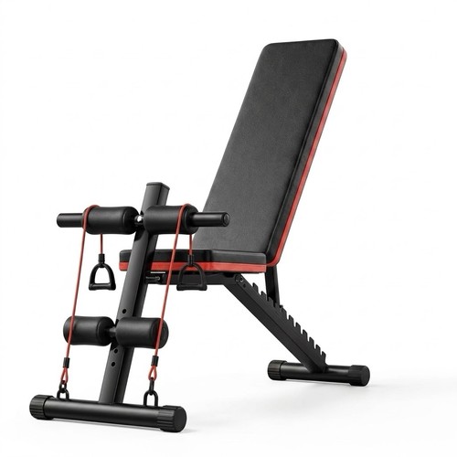 Panca palestra addominali con - panca,